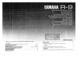 Yamaha R-9 El kitabı