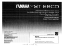 Yamaha YST-99CD El kitabı