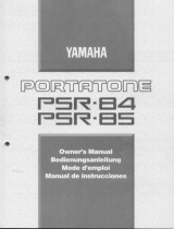 Yamaha R-85 El kitabı