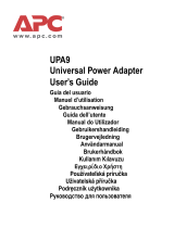 American Power Conversion UPA9 Kullanım kılavuzu