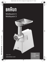 Braun G 1500 Kullanım kılavuzu