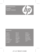 HP PhotoSmart E-Series Kullanım kılavuzu