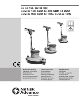 Nilfisk-Advance America SDM 43-180 Kullanım kılavuzu