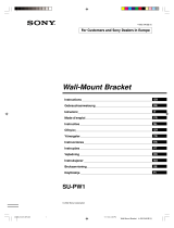 Sony SU-PW1 Kullanım kılavuzu