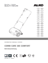AL-KO Electric Lawn Rake / Scarifier Combi Care 38 E Comfort Kullanım kılavuzu