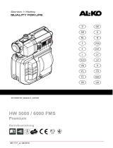 AL-KO Hauswasserwerk "HW 5000 FMS" Kullanım kılavuzu