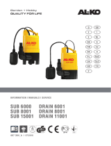 AL-KO DRAIN 8001 Kullanım kılavuzu