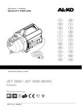 AL-KO Gartenpumpe Jet 3000 Classic Kullanım kılavuzu