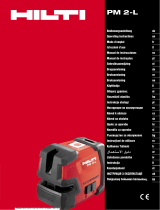 Hilti PM 2-L Kullanma talimatları