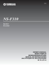 Yamaha NS-F310 El kitabı