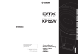 Yamaha KP125W El kitabı