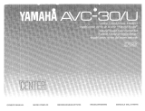 Yamaha AVC-30U El kitabı