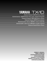 Yamaha TX-10RDS Kullanım kılavuzu