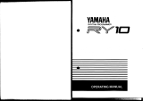 Yamaha RY10 El kitabı