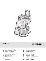 Bosch MUZ5CC1 Kullanım kılavuzu
