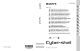 Sony cyber shot dsc tx1p Kullanım kılavuzu