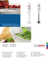 Bosch MSM26130 El kitabı