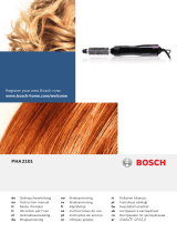 Bosch PHA2101/01 Kullanım kılavuzu