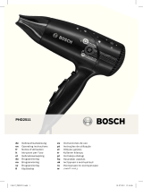 Bosch PHD2511B/01 Kullanım kılavuzu