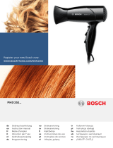 Bosch PHD2511/01 Kullanım kılavuzu