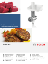 Bosch MUZ5BS1 Kullanım kılavuzu