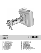 Bosch MUZ8NV1 Kullanma talimatları