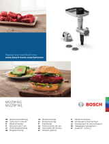 Bosch MUZ9HA1 Kullanım kılavuzu