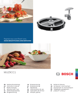 Bosch MUZ9CC1 Kullanım kılavuzu