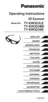 Panasonic TY-EW3D3LE El kitabı