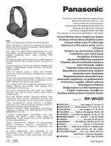 Panasonic RPWH25 El kitabı