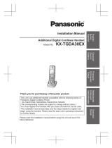 Panasonic KXTGDA30EX Kullanma talimatları