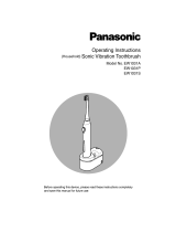 Panasonic EW1031 Kullanma talimatları