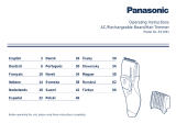 Panasonic ER2061 Kullanma talimatları