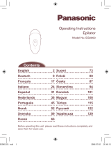 Panasonic ES2063 Kullanma talimatları