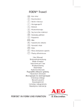 Aeg-Electrolux FOEN TRAVEL Kullanım kılavuzu