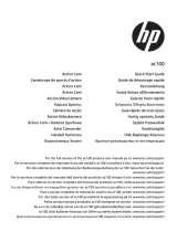 HP ac100 Action Camera Hızlı başlangıç ​​Kılavuzu