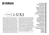 Yamaha i-UX1 El kitabı