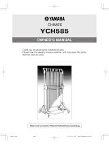 Yamaha YCH-585 El kitabı