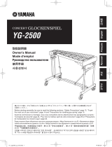Yamaha YG-2500 El kitabı