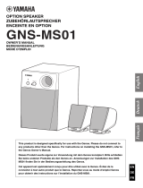 Yamaha GNS-MS01 El kitabı