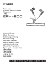Yamaha EPH-200 El kitabı