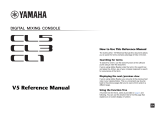 Yamaha CL5 Kullanım kılavuzu