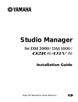 Yamaha Studio Manager Kullanım kılavuzu