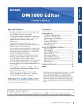 Yamaha DM-1000 El kitabı