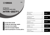 Yamaha HTR-2071 Hızlı başlangıç ​​Kılavuzu
