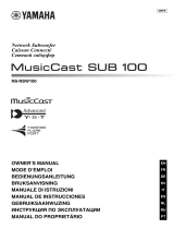 Yamaha MusicCast SUB 100 El kitabı