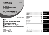 Yamaha RX-V685 El kitabı