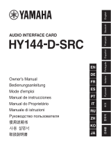 Yamaha HY144-D-SRC El kitabı