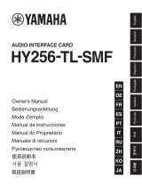 Yamaha HY256 El kitabı