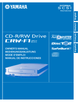 Yamaha CRW-F1SX Kullanım kılavuzu